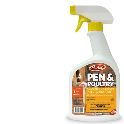 Pen & Poultry Liquid Mite Control 32 Oz - Effective Outdoor Insecticide