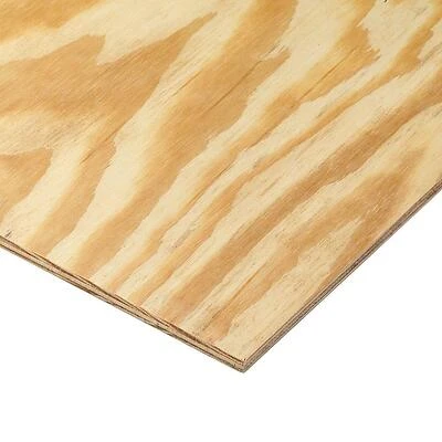15/32 In. X 4 Ft. X 8 Ft. Pine Plywood Sheathing, 3-ply Construction