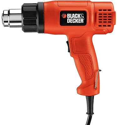 Black+Decker HG1300 Dual Temperature Heat Gun, 750-1000°F, 120V