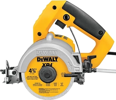 4-3/8 In. Wet/dry Hand-held Tile Cutter Model Dwc860w