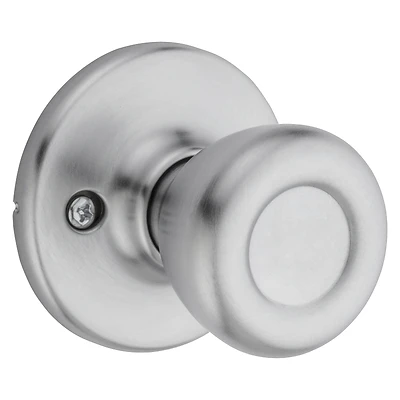 Tylo Dummy Door Knob Satin Chrome Adjustable Backset Model 488t26dv1