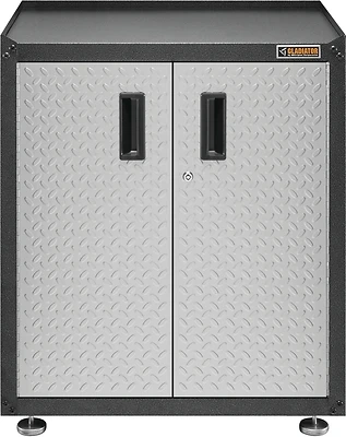 2-door Steel Garage Cabinet 28"w X 31"h X 18"d - Model Gagb28fdyg