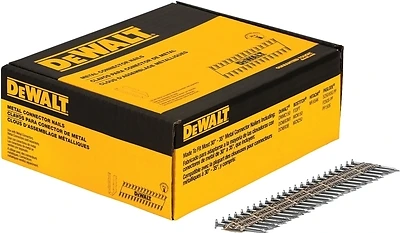 1-1/2 In. X 0.131 In. Galvanized Metal Connecting Nails 2000 Pk, Model Dwmc13115g-2m
