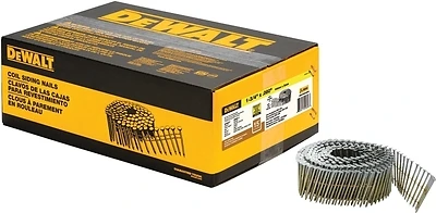 1-3/4 In. X 0.080 In. Galvanized Metal Ring Shank Coil Nails (4200 Pieces)