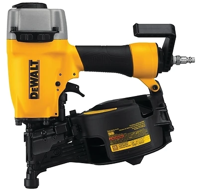 Pneumatic 15-degree Coil Siding Nailer Dw66c-1 With Adjustable Features