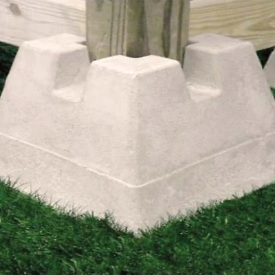 Handi-Block HBLK Concrete Deck Pier Block, 11.5 In L X 11.5 In W X 8.5 In H