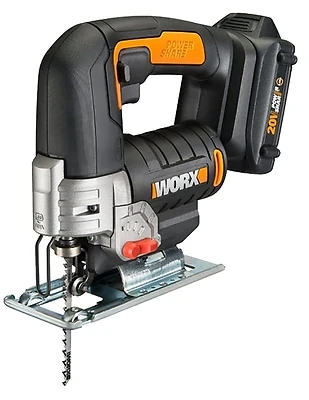 Wx543l 20v Cordless Lithium-ion Jigsaw With Battery And Accessories