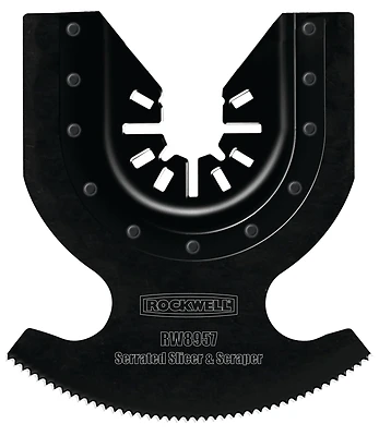Rw8957 Serrated Slicer And Scraper For Oscillating Tools