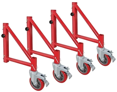 I-bmso4 Outrigger Set With 6 In. Casters For I-bmss - 4 Pieces
