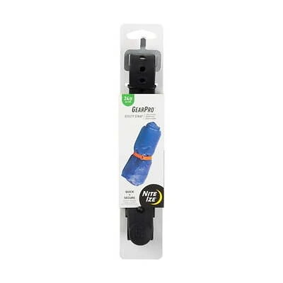 Gearpro Utility Strap 24 Inch Black Heavy-duty Versatile Tie-down