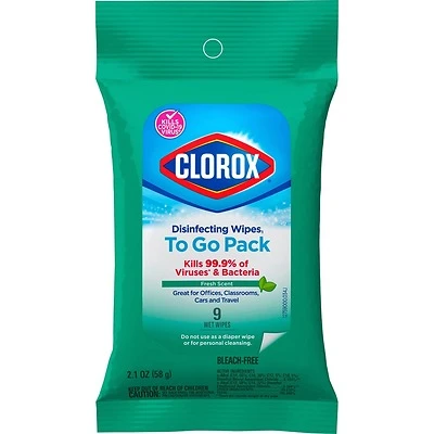 9CT Clorox Wipes To Go 60133