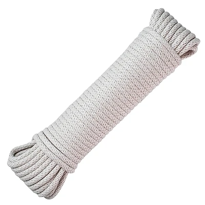 Baron 52800 Sash Cord, 1/4 In. Diameter, 100 Ft, White