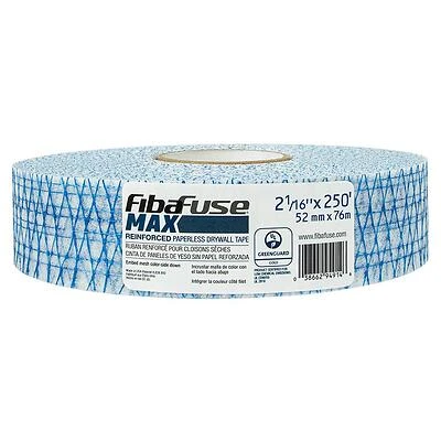 Fibafuse Max 2-1/16 In. X 250 Ft. Reinforced Paperless Drywall Joint Tape