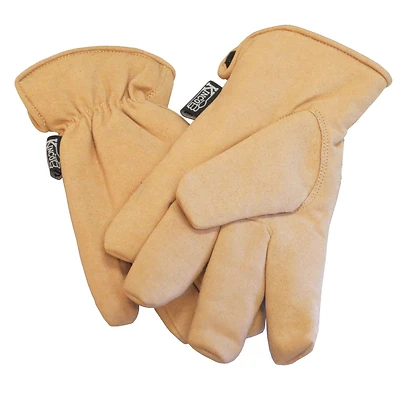Kinco Women's Leather Driver Work Gloves, Medium, 1 Pair