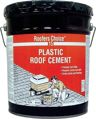 4.75 Gallon Plastic Roof Sealant Cement For Emergency Repairs And Waterproofing