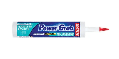 Power Grab Tub Surround Adhesive 10 Oz. For Strong Bonding