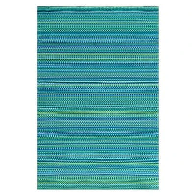 Fm-mix69-tr1 6' X 9' Tropical Mixed Indoor & Outdoor Area Rug