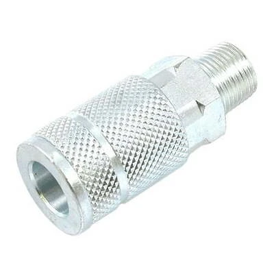 75484 Tru-flate Style Air Fitting Coupler 3/8 Inch Male Npt