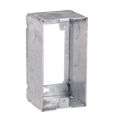 2-1/8 In. X 4 In. X 1-7/8 In. Outlet Box Extension For Electrical Wiring