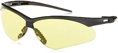 Kleenguard 412-25659 Nemesis Lens Safety Glasses, Amber Lens, Black Frame, 1 Pk