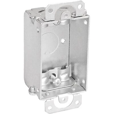 Southwire 1-Gang Welded Steel Electrical Wall Box, New Work