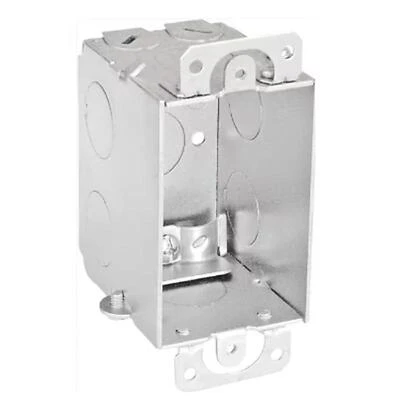 Southwire 1-Gang Welded Steel Electrical Wall Box, Model G601-R-UPC