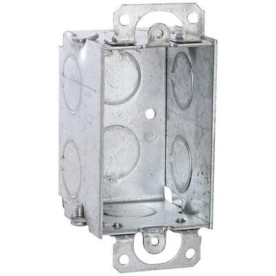 Southwire G600-UPC 1-Gang Steel Welded Conduit Wall Box, 2 x 3 x 2 In.