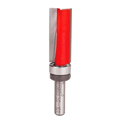 1/4 In. Top Bearing Flush Trim Bit - Precision Router Bit For Smooth Edges
