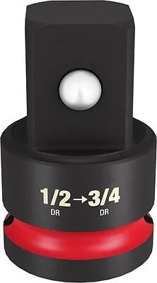 49-66-6726 Shockwave Impact Duty Socket Adapter 1/2" Drive To 3/4" - Pack Of 1