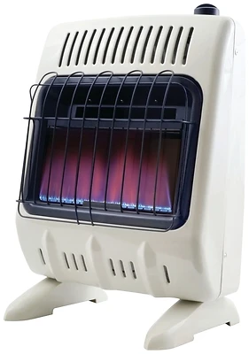 10,000 Btu Liquid Propane Vent-free Blue Flame Heater With Wall Mounting
