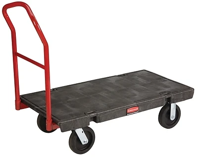 Fg443600 Bla Heavy Duty Platform Truck, 2000 Lb Capacity, 48 In L X 24 In W