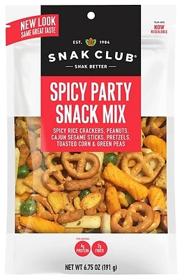 700530 Spicy Party Mix, Salty Flavor, 7.5 Ounces