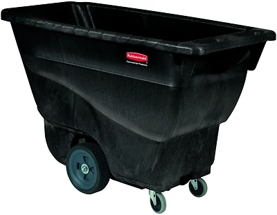 450 Lb Capacity Black Structural Foam Utility Tilt Truck With 4-caster Design