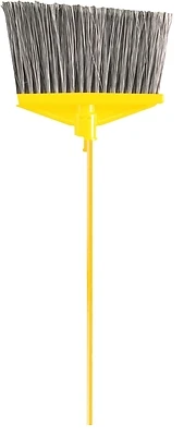 10.5-in Poly Fiber Upright Broom With Durable Handle