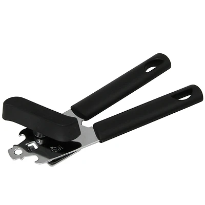 Chef Craft Stainless Steel Manual Can Opener With Built-in Bottle Opener, 7.6 In