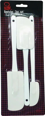 Chef Craft 4-3/4 In. W X 10 In. L Polypropylene Spatula Set - 3 Pieces