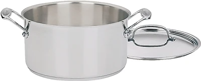 Cuisinart 744-24 Stock Pot With Lid, 6 Qt., Stainless Steel