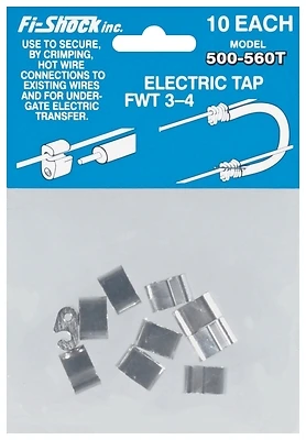 Zareba HTWT Electric Fence Wire Tap, 12.5-16 Gauge Wire