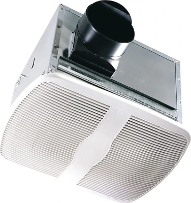 Ak80h 80 Cfm Humidity Sensing Exhaust Fan, 9.4 In L X 10.88 In W