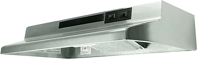 36 Inch Stainless Steel Ducted Range Hood With Light And Convertible Options