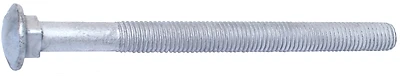 Galvanized Carriage Bolt 5/8-11 X 8 Inch Heavy Duty Fastener