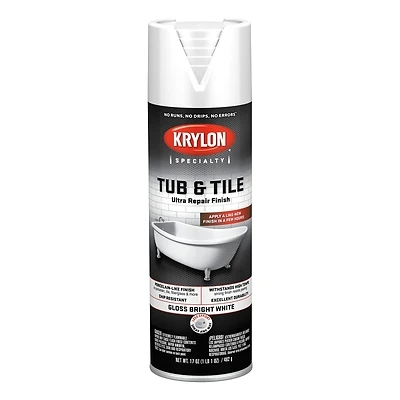 Tub And Tile Ultra Repair Finish, White, 17 Ounce For Kitchen And Bath