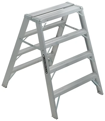 4 Ft. Aluminum Step Ladder With 300 Lb. Load Capacity And Type Ia Duty Rating