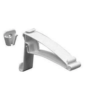 M0521 Gutter Hook, 5 Inch Vinyl, White Traditional Design