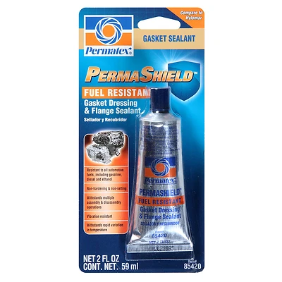 Permatex Permashield Fuel Resistant Type-1 Gasket Dressing & Flange Sealant 2 Oz.