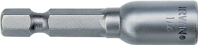 Irwin IWAF24314 Magnetic Nut Setter, 1/4 In. Drive, 2-9/16 In. Length