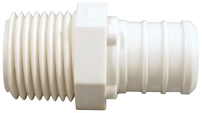 3/4 In. Plastic Pex Barb X 1/2 In. Male Pipe Thread Adapter 5 Pk