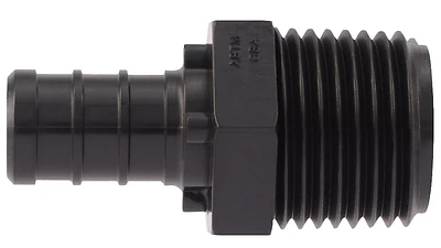 Pxpam125pk 1/2 In. Plastic Pex Barb X Male Pipe Thread Adapter 5 Pk