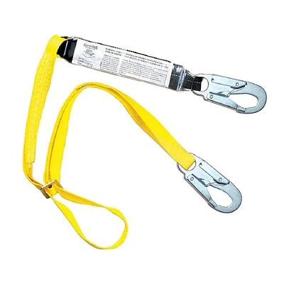 Adjustable Shock Absorbing Lanyard 4 Ft To 6 Ft For Positioning And Restraint