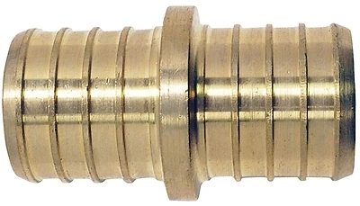 1 Inch Brass Pex Barb Coupling - Model Apxc11 By Apollo